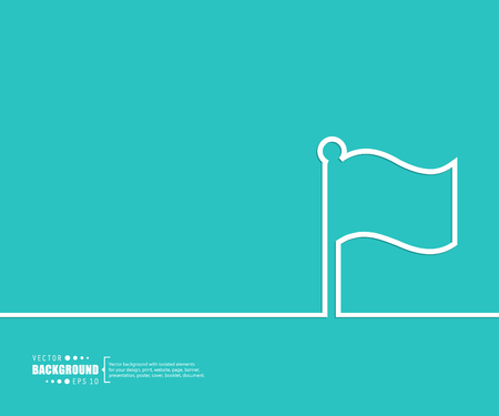 Abstract Creative concept background for Web and Mobile Applicationsのイラスト素材
