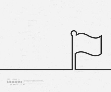 Abstract Creative concept background for Web and Mobile Applicationsのイラスト素材