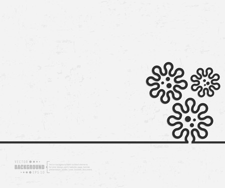 Abstract Creative concept background for Web and Mobile Applicationsのイラスト素材