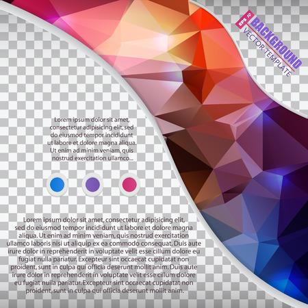 Abstract Creative concept vector booklet list for Web and Mobile Applications, art template design, business infographic card, color page, brochure leaf, cool banner, book, poster, cover, event flyer.のイラスト素材