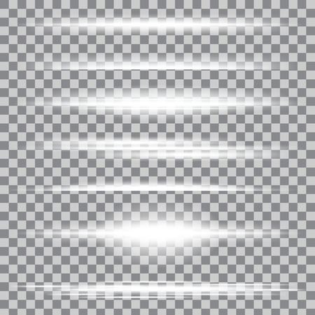 Creative concept Vector set of glow light effect stars bursts with sparkles isolated on background. For illustration template art design, banner for Christmas celebrate, magic flash energy ray.のイラスト素材