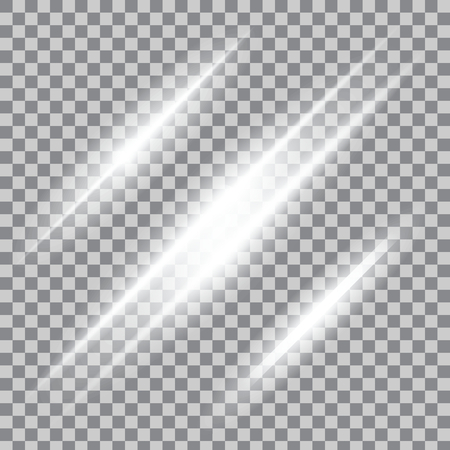 Creative concept Vector set of glow light effect stars bursts with sparkles isolated on background. For illustration template art design, banner for Christmas celebrate, magic flash energy ray.のイラスト素材