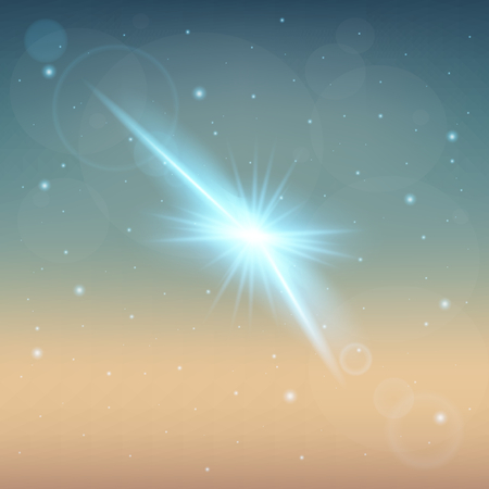 Creative concept set of glow light effect stars bursts with sparkles isolated on black background. For illustration template art design, for Christmas celebrate, magic flash energy ray.のイラスト素材