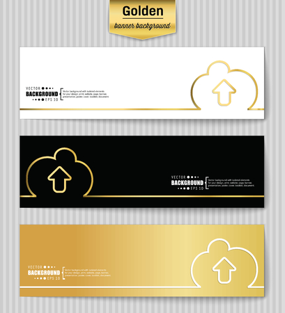 Abstract creative concept gold vector background for web app, illustration template design, business infographic, page, brochure, banner, presentation, brochure, booklet, layoutのイラスト素材
