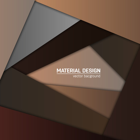 Vector material design background. Abstract creative concept layout template. For web and mobile app, paper art illustration design. style blank, poster, booklet. Motion wallpaper element. Flat ui.のイラスト素材