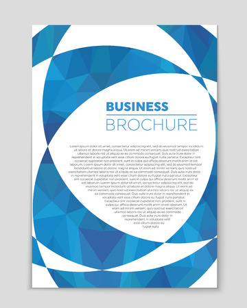 Abstract vector layout background for web and mobile app, art template design, list, page, mockup brochure theme style, banner, idea, cover, booklet, print, flyer, book, blank, card, ad, sign, sheet.のイラスト素材