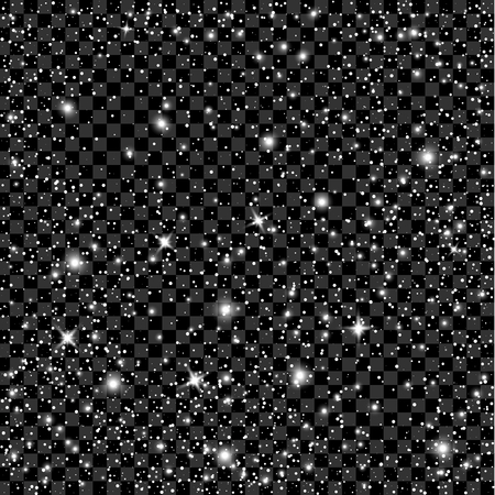 Creative concept Vector set of glow light effect stars bursts with sparkles isolated on black background. For illustration template art design, banner for Christmas celebrate, magic flash energy ray.のイラスト素材