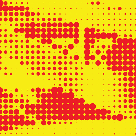 Abstract Creative concept vector comics pop art style blank layout template with clouds beams and isolated dots pattern on background. For Web and Mobile Applications, illustration template design.のイラスト素材