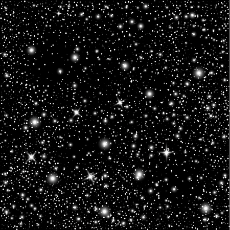 Creative concept Vector set of glow light effect stars bursts with sparkles isolated on black background. For illustration template art design, banner for Christmas celebrate, magic flash energy ray.のイラスト素材