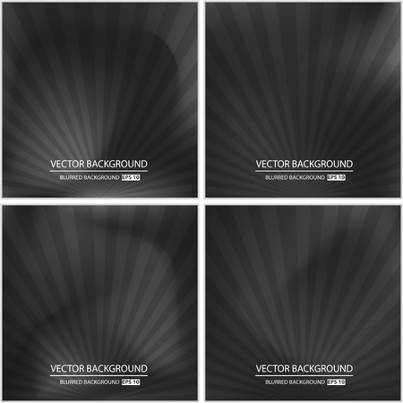 Abstract Creative concept vector multicolored blurred background set. For Web and Mobile Applications, art illustration template design, business infographic and social media, modern decoration.のイラスト素材