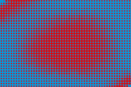 Abstract creative concept vector comics pop art style blank layout template with clouds beams and isolated dots pattern on background. For sale banner, empty bubble, illustration comic book design.のイラスト素材