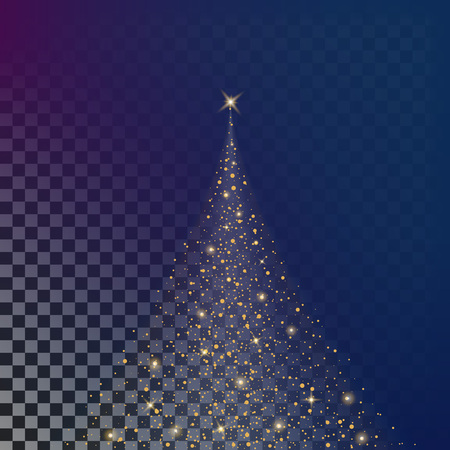 Creative concept Vector set of glow light effect stars bursts with sparkles isolated on black background. For illustration template art design, banner for Christmas celebrate, magic flash energy ray.のイラスト素材