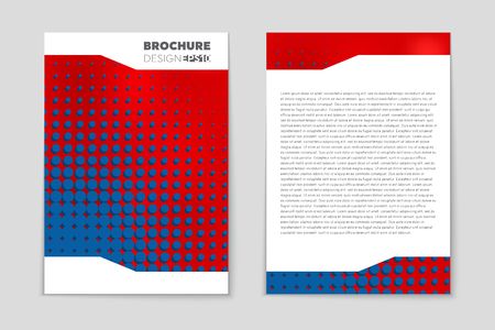 Abstract vector layout background set. For art template design, list, page, mockup brochure theme style, banner, idea, cover, booklet, print, flyer, book, blank, card, ad, sign, sheet, flyer, a4.のイラスト素材