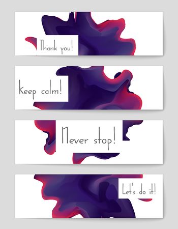 Abstract vector layout background set. For art template design, list, page, mockup brochure theme style, banner, idea, cover, booklet, print, flyer, book, blank, card, ad, sign, sheet, flyer, a4.のイラスト素材