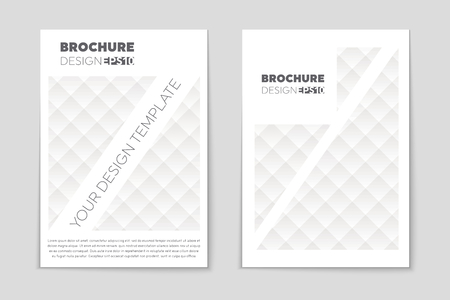 Abstract vector layout background set. For art template design, list, page, mockup brochure theme style, banner, idea, cover, booklet, print, flyer, book, blank, card, ad, sign, sheet, flyer, a4.のイラスト素材