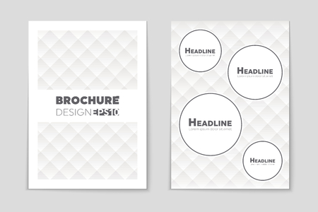 Abstract vector layout background set. For art template design, list, page, mockup brochure theme style, banner, idea, cover, booklet, print, flyer, book, blank, card, ad, sign, sheet, flyer, a4.のイラスト素材