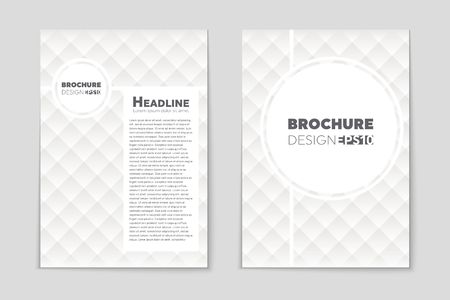 Abstract vector layout background set. For art template design, list, page, mockup brochure theme style, banner, idea, cover, booklet, print, flyer, book, blank, card, ad, sign, sheet, flyer, a4.のイラスト素材