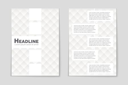 Abstract vector layout background set. For art template design, list, page, mockup brochure theme style, banner, idea, cover, booklet, print, flyer, book, blank, card, ad, sign, sheet, flyer, a4.のイラスト素材