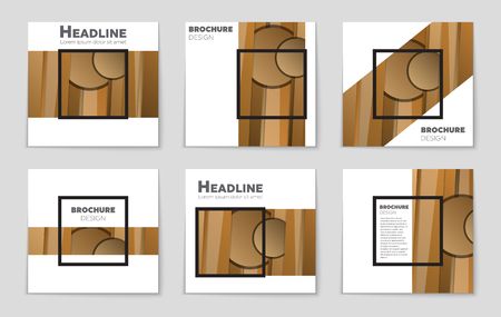 Abstract vector layout background for web and mobile app, art template design, list, page, mockup brochure theme style, banner, idea, cover, booklet, print, flyer, book, blank, card, ad, sign, sheet.のイラスト素材