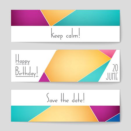 Abstract vector layout background for web and mobile app, art template design, list, page, mockup brochure theme style, banner, idea, cover, booklet, print, flyer, book, blank, card, ad, sign, sheet.のイラスト素材
