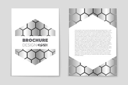 Abstract vector layout background set. For art template design, list, page, mockup brochure theme style, banner, idea, cover, booklet, print, flyer, book, blank, card, ad, sign, sheet, flyer, a4.のイラスト素材