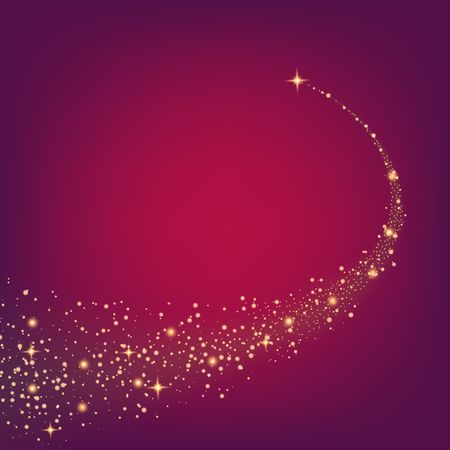 Creative concept Vector set of glow light effect stars bursts with sparkles isolated on black background. For illustration template art design, banner for Christmas celebrate, magic flash energy ray.のイラスト素材