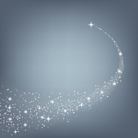 Creative concept Vector set of glow light effect stars bursts with sparkles isolated on black background. For illustration template art design, banner for Christmas celebrate, magic flash energy ray.のイラスト素材