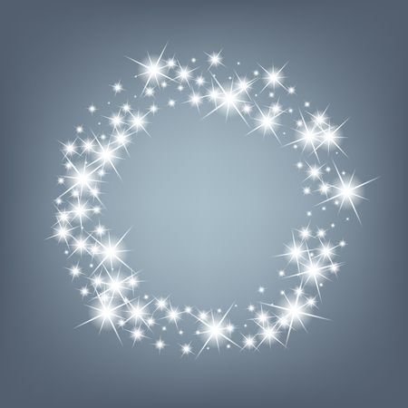 Creative concept Vector set of glow light effect stars bursts with sparkles isolated on black background. For illustration template art design, banner for Christmas celebrate, magic flash energy ray.のイラスト素材