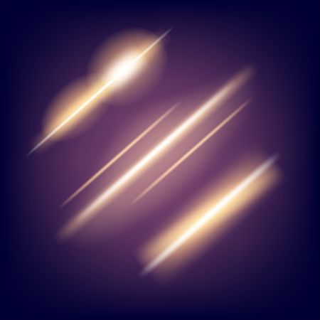 Creative concept Vector set of glow light effect stars bursts with sparkles isolated on black background. For illustration template art design, banner for Christmas celebrate, magic flash energy ray.のイラスト素材