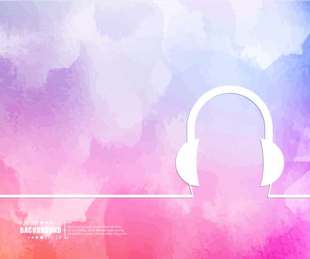 Abstract Creative concept vector background for Web and Mobile Applications, Illustration template design, business infographic, page, brochure, banner, presentation, booklet, document.のイラスト素材