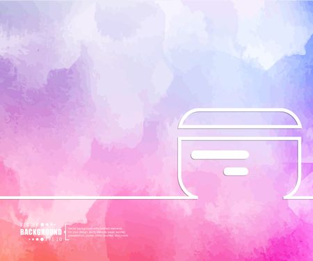 Abstract Creative concept vector background for Web and Mobile Applications, Illustration template design, business infographic, page, brochure, banner, presentation, booklet, document.のイラスト素材