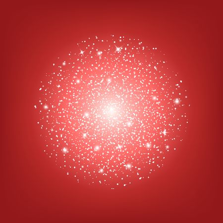 Creative concept Vector set of glow light effect stars bursts with sparkles isolated on black background. For illustration template art design, banner for Christmas celebrate, magic flash energy ray.のイラスト素材