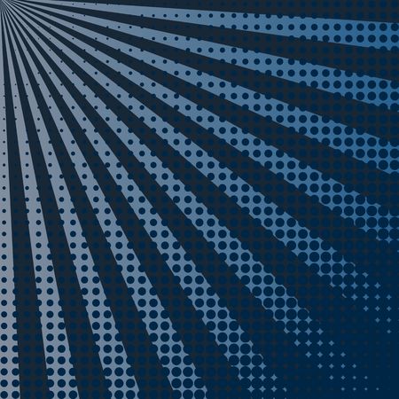 Abstract creative concept vector comic pop art style blank, layout template with clouds beams and isolated dots pattern on background. For sale banner, empty bubble, illustration halftone book designのイラスト素材