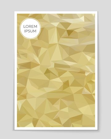 Abstract vector layout background set. For art template design, list, front page, mockup brochure theme style, banner, idea, cover, booklet, print, flyer, book, blank, card, ad, sign, sheet,, a4.のイラスト素材