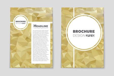 Abstract vector layout background set. For art template design, list, front page, mockup brochure theme style, banner, idea, cover, booklet, print, flyer, book, blank, card, ad, sign, sheet,, a4.のイラスト素材