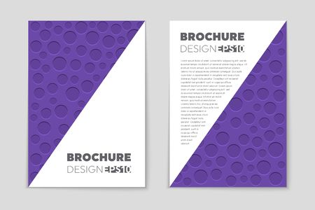 Abstract vector layout background set. For art template design, list, front page, mockup brochure theme style, banner, idea, cover, booklet, print, flyer, book, blank, card, ad, sign, sheet,, a4.のイラスト素材