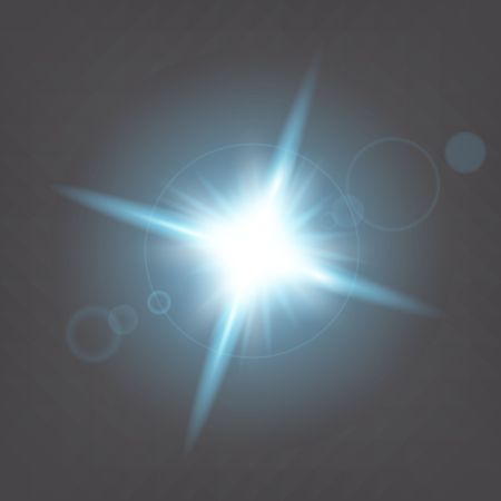 Creative concept Vector set of glow light effect stars bursts with sparkles isolated on black background. For illustration template art design, banner for Christmas celebrate, magic flash energy ray.のイラスト素材