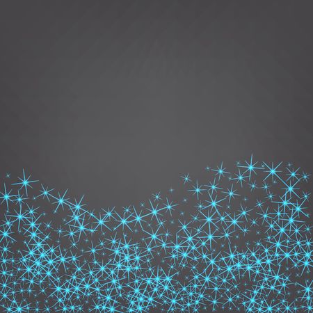 Creative concept Vector set of glow light effect stars bursts with sparkles isolated on black background. For illustration template art design, banner for Christmas celebrate, magic flash energy ray.のイラスト素材