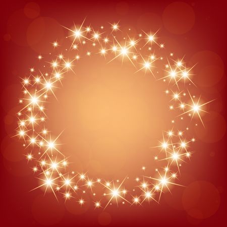 Creative concept Vector set of glow light effect stars bursts with sparkles isolated on black background. For illustration template art design, banner for Christmas celebrate, magic flash energy ray.のイラスト素材