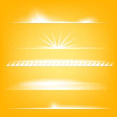 Creative concept Vector set of glow light effect stars bursts with sparkles isolated on black background. For illustration template art design, banner for Christmas celebrate, magic flash energy ray.のイラスト素材