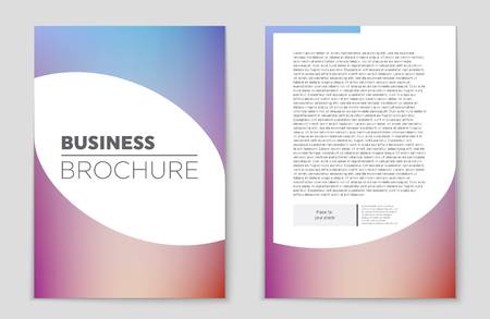 Abstract vector layout background set. For art template design, list, front page, mockup brochure theme style, banner, idea, cover, booklet, print, flyer, book, blank, card, ad, sign, sheet,, a4.のイラスト素材