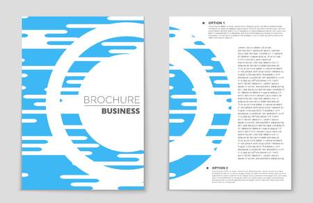 Abstract vector layout background set. For art template design, list, front page, mockup brochure theme style, banner, idea, cover, booklet, print, flyer, book, blank, card, ad, sign, sheet,, a4.のイラスト素材