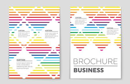 Abstract vector layout background set. For art template design, list, front page, mockup brochure theme style, banner, idea, cover, booklet, print, flyer, book, blank, card, ad, sign, sheet,, a4.のイラスト素材