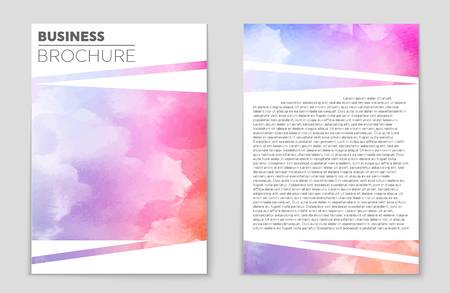 Abstract vector layout background set. For art template design, list, front page, mockup brochure theme style, banner, idea, cover, booklet, print, flyer, book, blank, card, ad, sign, sheet,, a4.のイラスト素材