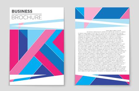 Abstract vector layout background set. For art template design, list, front page, mockup brochure theme style, banner, idea, cover, booklet, print, flyer, book, blank, card, ad, sign, sheet,, a4.のイラスト素材