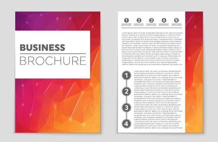 Abstract vector layout background set. For art template design, list, front page, mockup brochure theme style, banner, idea, cover, booklet, print, flyer, book, blank, card, ad, sign, sheet,, a4.のイラスト素材