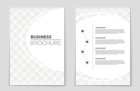 Abstract vector layout background set. For art template design, list, front page, mockup brochure theme style, banner, idea, cover, booklet, print, flyer, book, blank, card, ad, sign, sheet,, a4.のイラスト素材