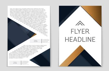 Abstract vector layout background set. For art template design, list, front page, mockup brochure theme style, banner, idea, cover, booklet, print, flyer, book, blank, card, ad, sign, sheet,, a4.のイラスト素材