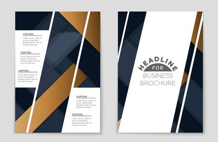 Abstract vector layout background set. For art template design, list, front page, mockup brochure theme style, banner, idea, cover, booklet, print, flyer, book, blank, card, ad, sign, sheet,, a4.のイラスト素材