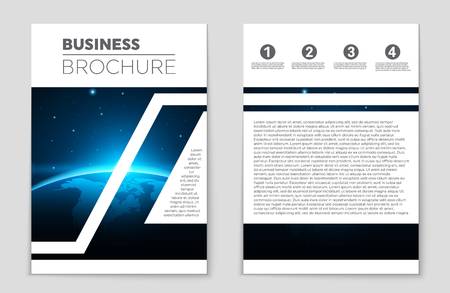 Abstract vector layout background set. For art template design, list, front page, mockup brochure theme style, banner, idea, cover, booklet, print, flyer, book, blank, card, ad, sign, sheet,, a4.のイラスト素材